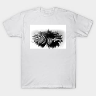 Flower #2 in Black and White. T-Shirt